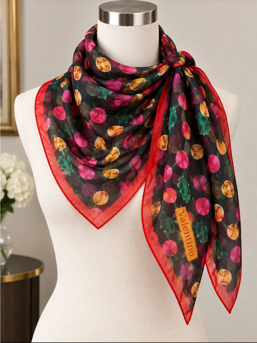 Valentino vintage scarf